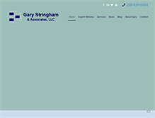 Tablet Screenshot of garystringham.com